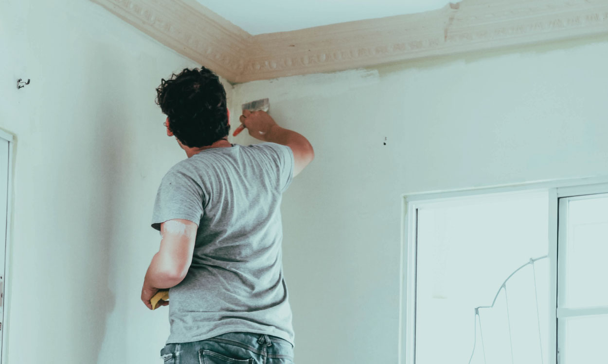 How to Paint Without Brush Marks The Homelife